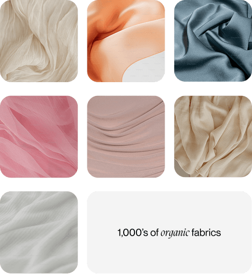 Made from organically sourced materials